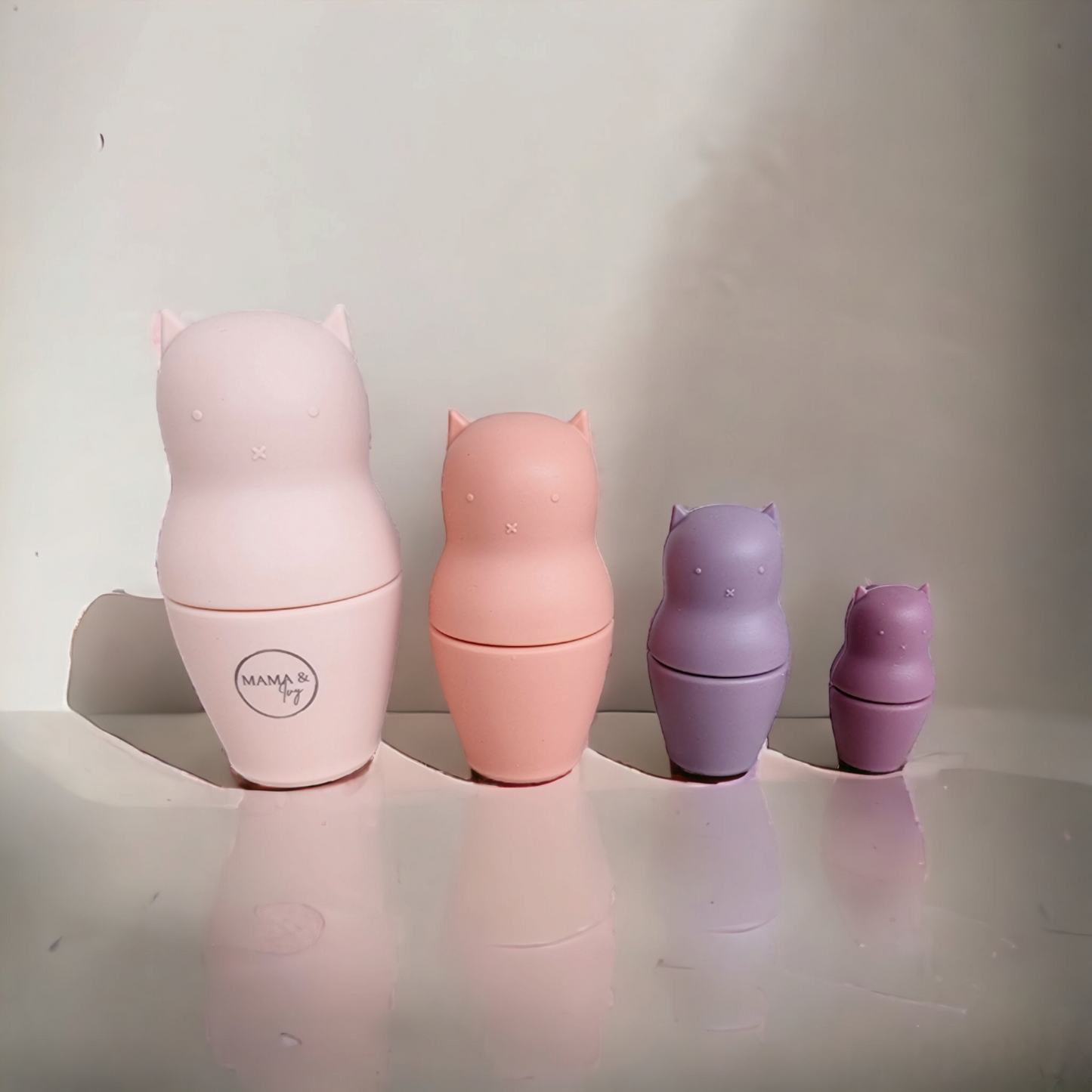 Cute As A Kitten Nesting Dolls - Mama & Ivy