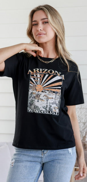 Arizona Wanderlust Vintage Tee - Mama & Ivy