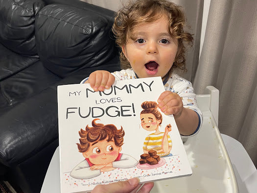 Mummy Loves Fudge Book - Mama & Ivy