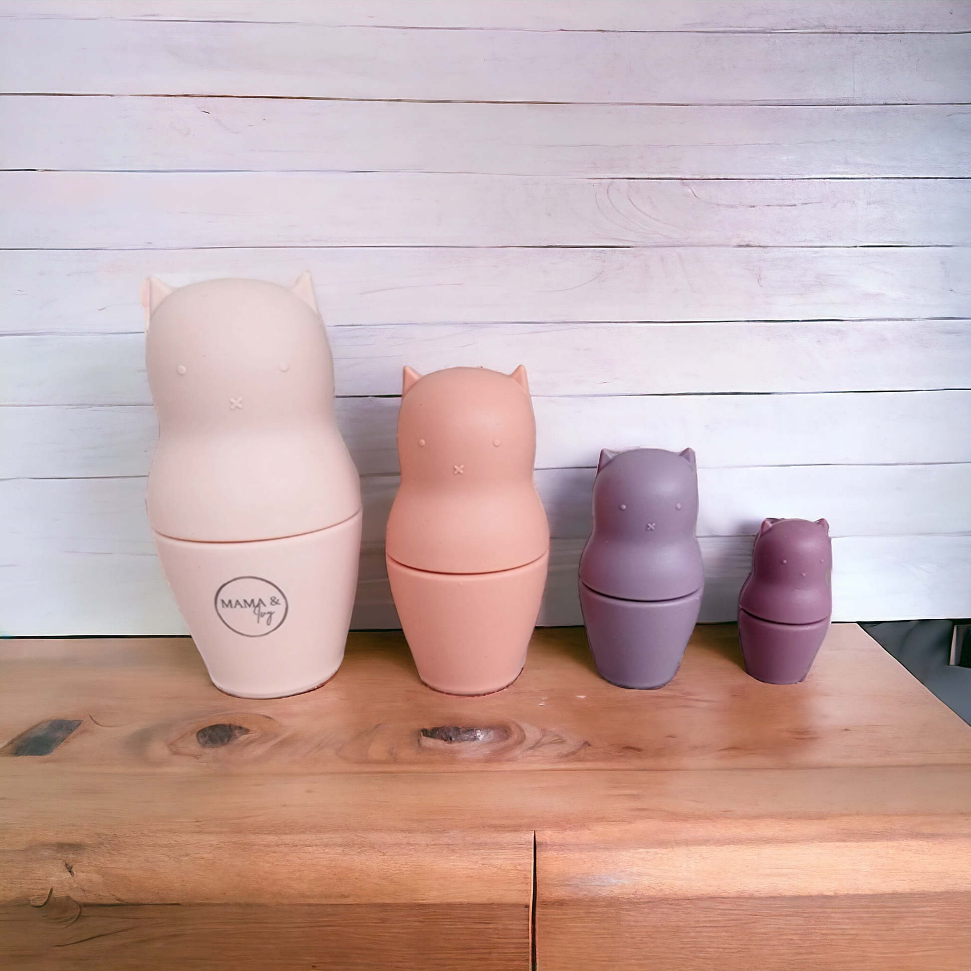 Cute As A Kitten Nesting Dolls - Mama & Ivy