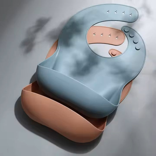 Silicone Scoop Bibs