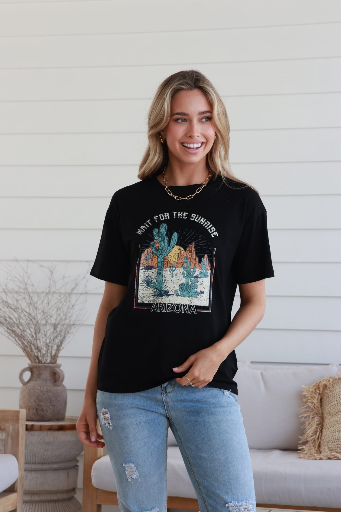 Sunrise Arizona Vintage Tee - Mama & Ivy