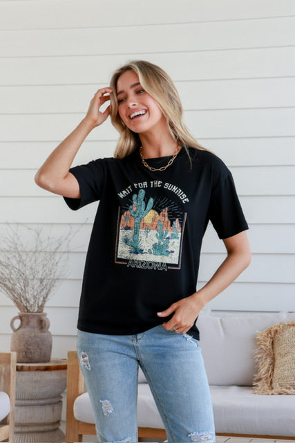Sunrise Arizona Vintage Tee - Mama & Ivy