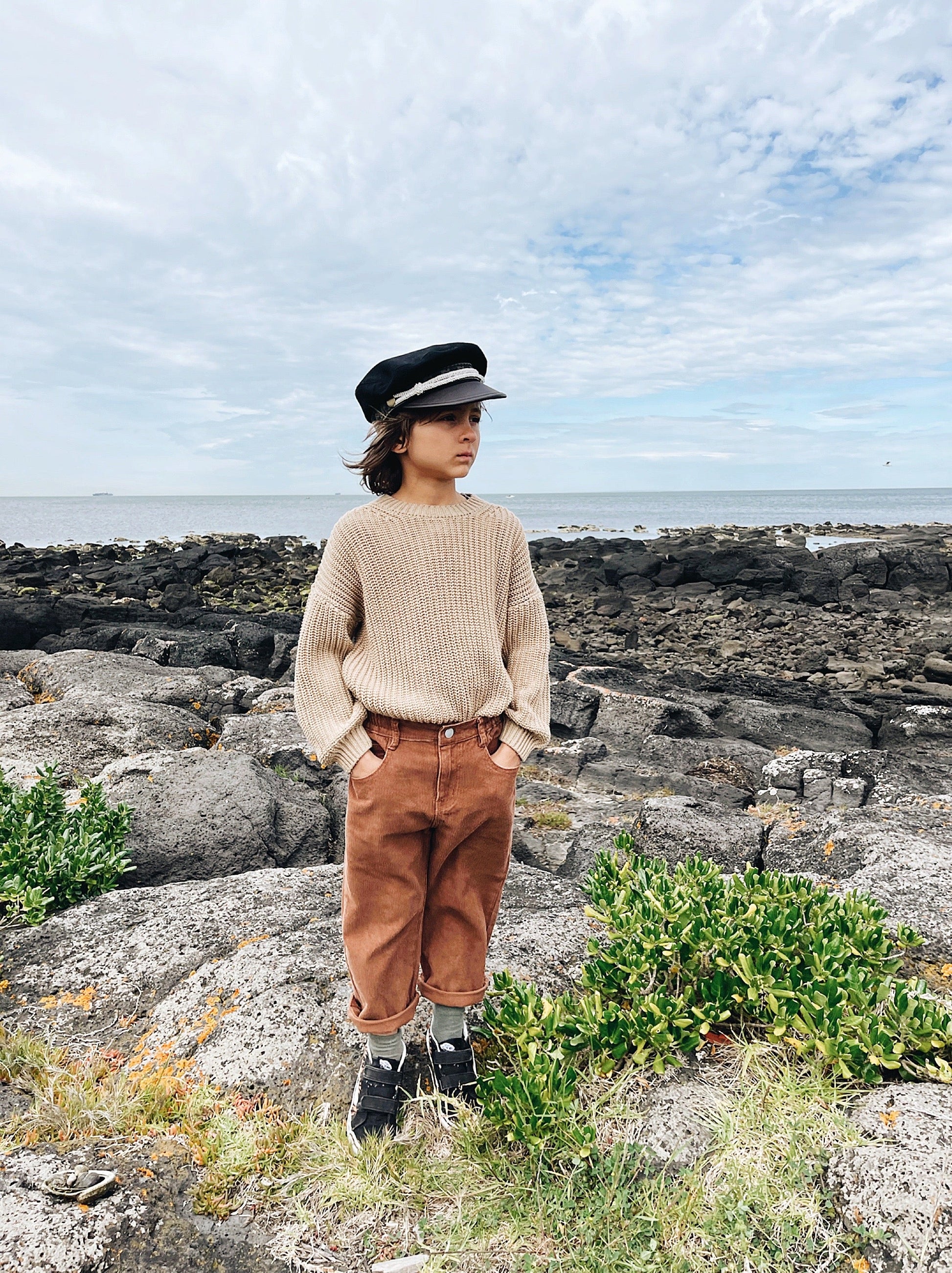 Jagger Jean - Oak Brown Cord - Mama & Ivy