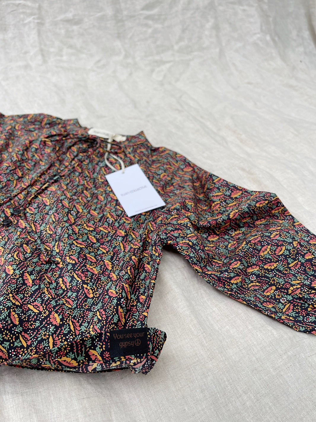 Bardot Blouse - Yolanda Floral - Mama & Ivy