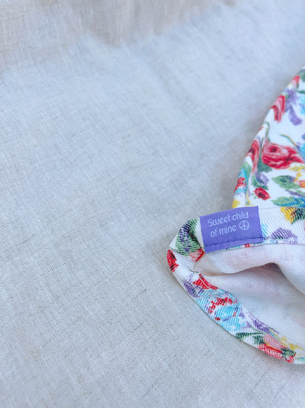 Bowie Bubble Overall - Floral Denim - Mama & Ivy