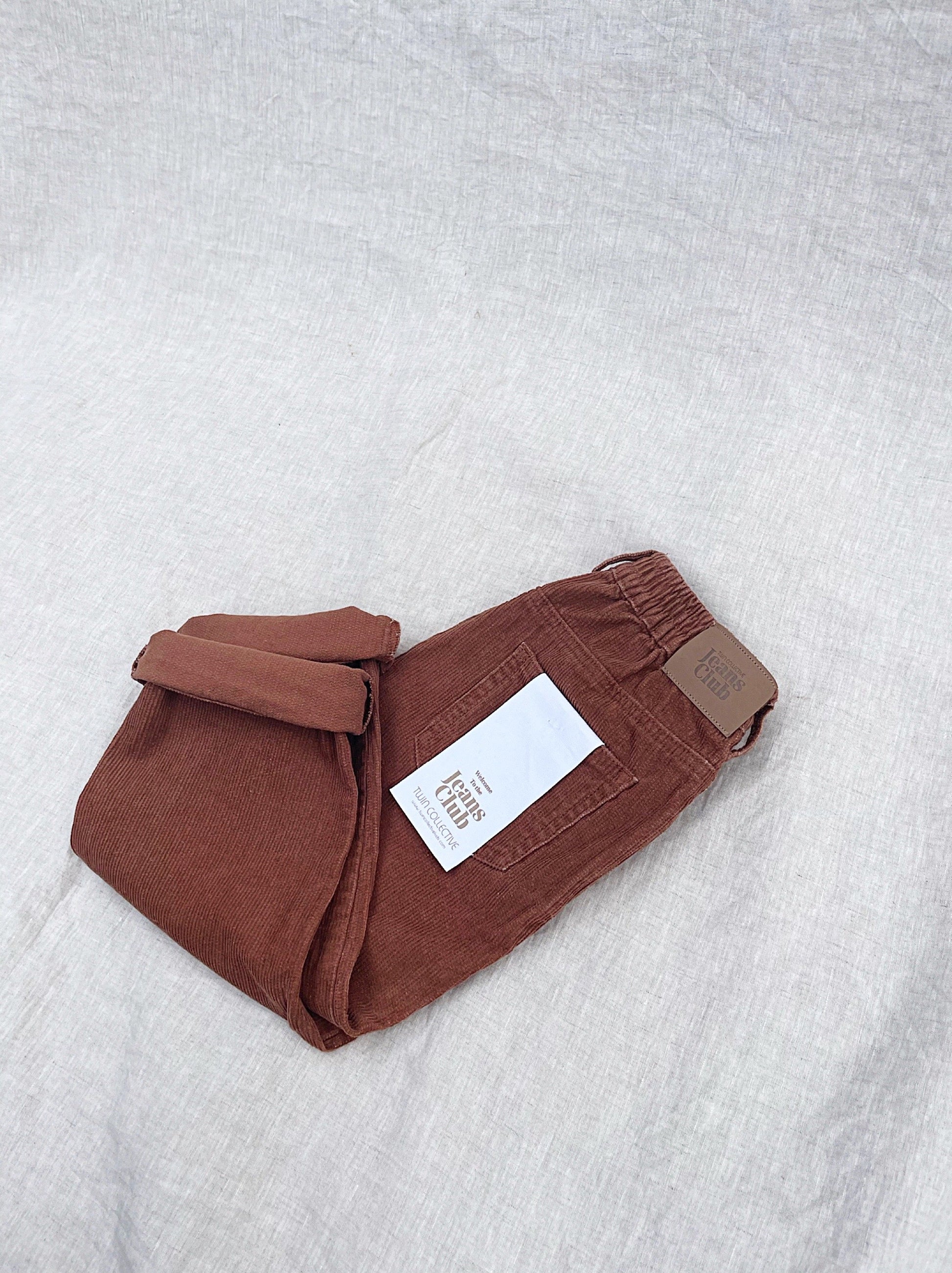 Jagger Jean - Oak Brown Cord - Mama & Ivy