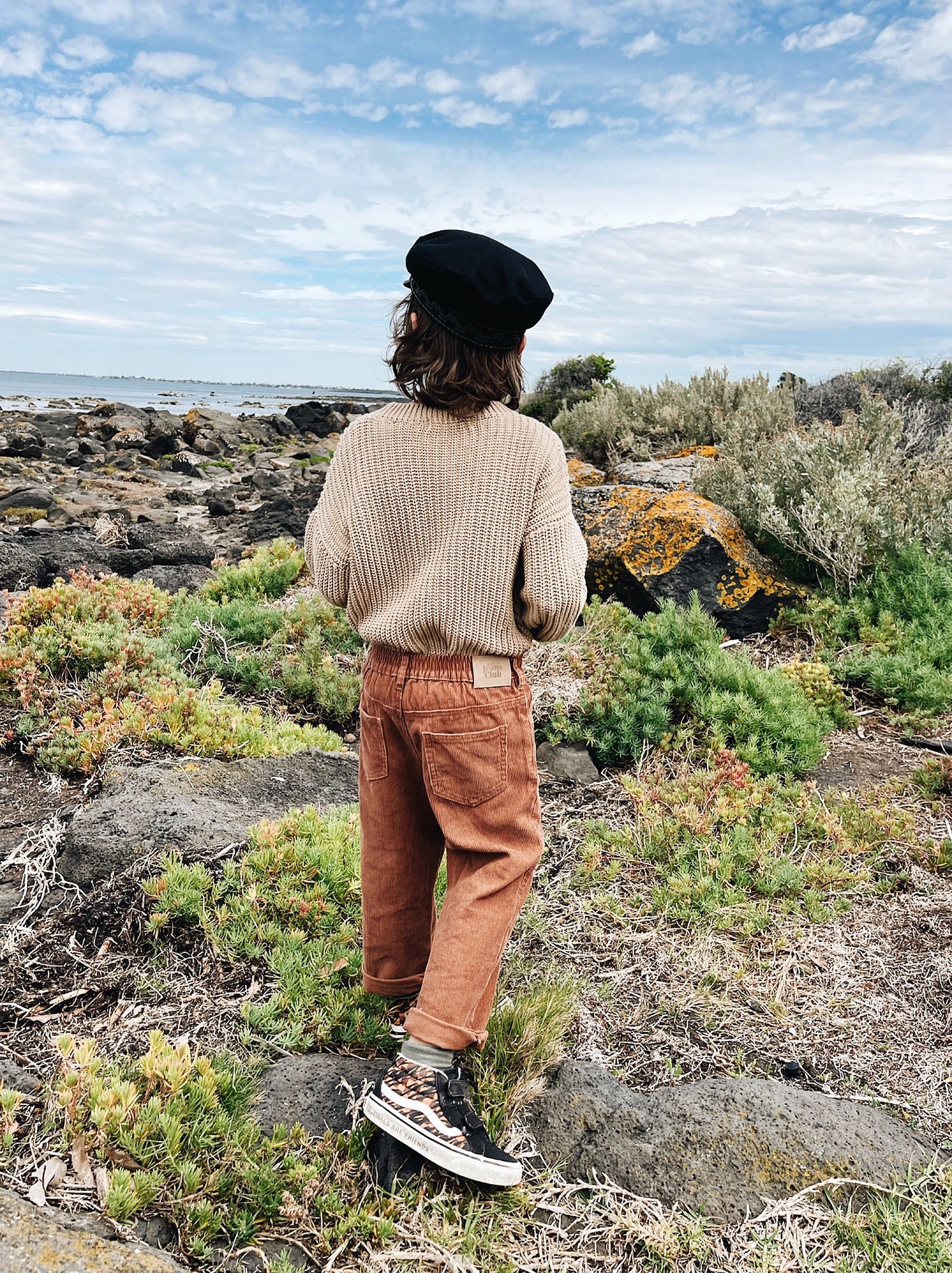 Jagger Jean - Oak Brown Cord - Mama & Ivy