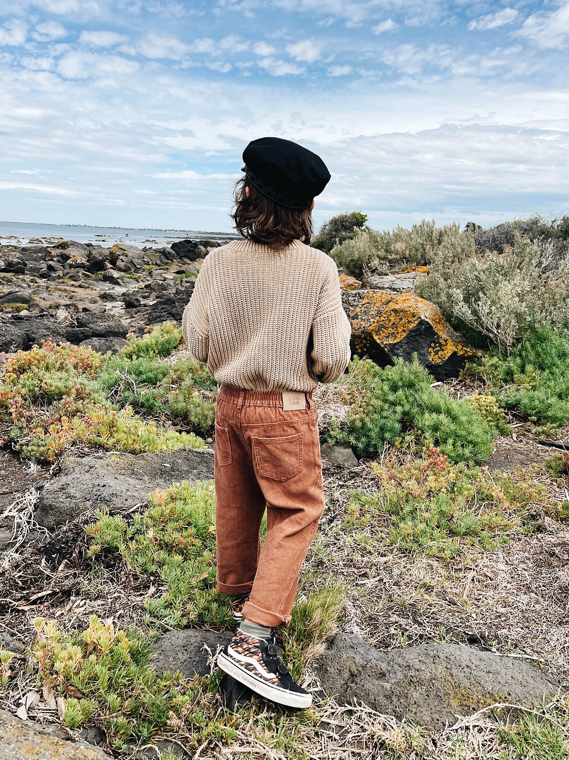 Jagger Jean - Oak Brown Cord - Mama & Ivy