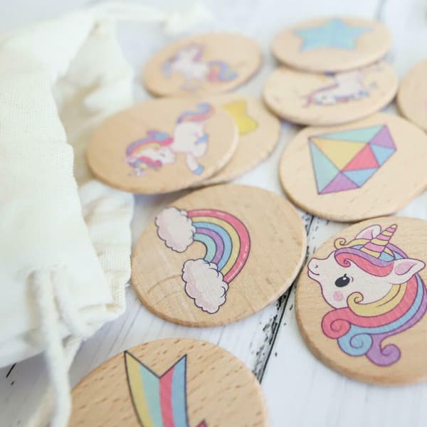 Unicorn Memory Game - Mama & Ivy
