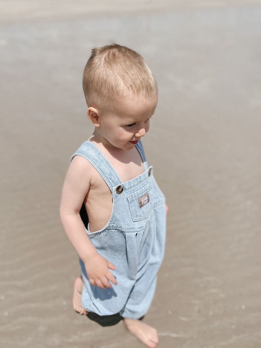Baby Overall -  Clear Blue - Mama & Ivy