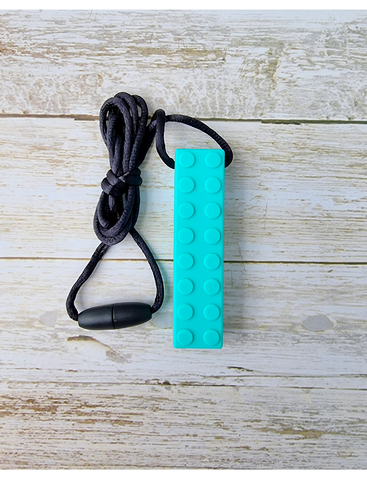 Lego Brick Sensory Chew Necklace - Mama & Ivy