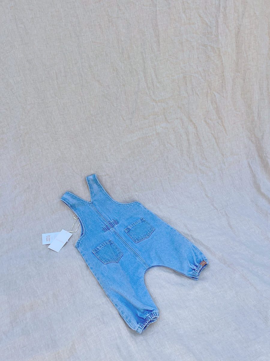 Baby Overall -  Clear Blue - Mama & Ivy
